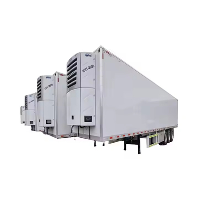 CIMC koelbus kost 3 as dek koelkast prima vracht Reefer half aanhanger koelbus half aanhanger koelbus