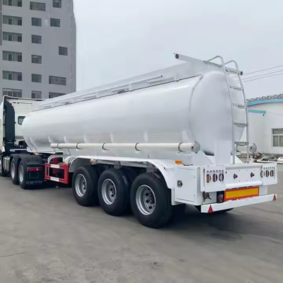 Brandstoftanker olie benzine brandstoftanker halve vrachtwagen aanhangwagen 40000 45000 liter halve aanhangwagen hoge sterkte staal 70 ton