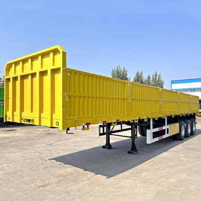Verbeterde zware zijdewandcontainer Halve aanhangwagen veelzijdig Duurzaam en efficiënt containervervoer