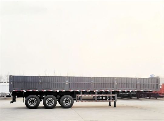Verbeterde zware zijdewandcontainer Halve aanhangwagen veelzijdig Duurzaam en efficiënt containervervoer