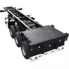 Skeleton oplegger container transport trailer
