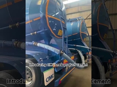 CIMC Cement half-aanhangwagen