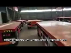 CIMC platte half-aanhanger