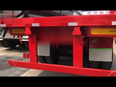 CIMC 2/3/4 Assen 12m-14m 40-100t Afrika Container Cargo Transport Platbed half-trailer